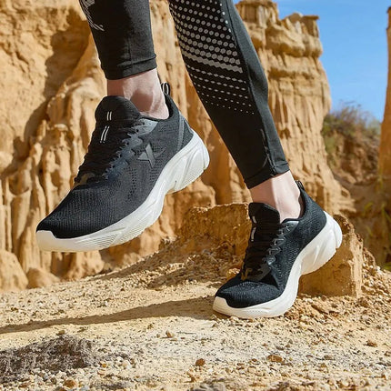 Xtep Running Shoes For Men Breathable Wear-Resistant Men's Sports Shoes Lightweight Jogging Cushioning Sneakers 877119110026 PlatiNum