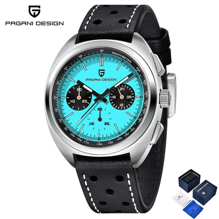 Nuovo Orologio da Uomo PAGANI DESIGN Panda 2026, Orologio al Quarzo Retrò, Cronografo Impermeabile con Vetro Zaffiro AR, Luminoso, Sportivo, in Acciaio Inossidabile