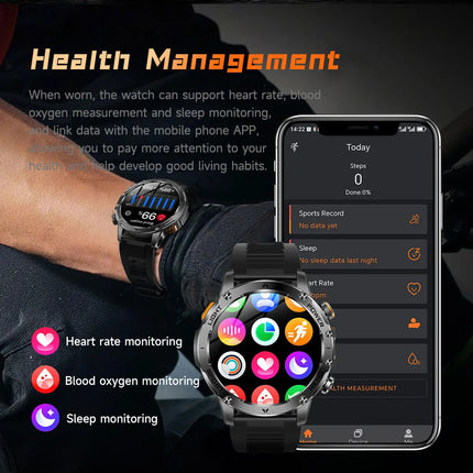 2025 Uomini Schermo AMOLED da 1,7 pollici Astuto Della Vigilanza 1000mAh Batteria Frequenza Cardiaca Chiamata Bluetooth NFC GPS Tracker Sport Fitness Orologi Nuovo platinumshop