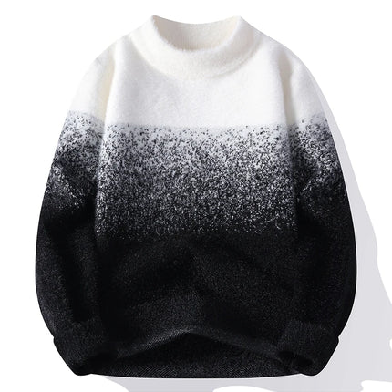 Sweaters men Winter Letter pattern thick sweater men Student youth sweaters autumn Men's wool pullovers full