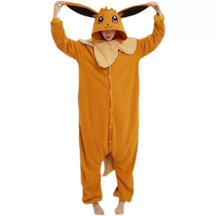 Pokemon Cosplay Costume Men Women Kigurumis Anime Onesie Hallween Carnival Party Outfit Gengar Pikachu Funny Jumpsuit