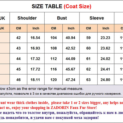 ZADORIN 115cm Long Faux Fox Fur Coat Woman High Street Warm Furry Jacket Faux Fur Coats Woman Winter Clothes White Fur Faux Coat