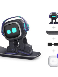 NEW EMO Robots And Accessories, Clothing,Toys,Desktop Voice Recognition, Emotional AI Communication, Intelligent Child Companion