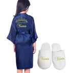 Scarpa con tesa a campana blu navy / 10
