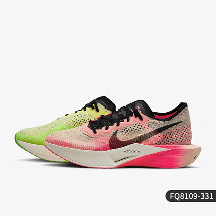 Nike genuine Vaporfly 3 Men's/Women's Road Racing Running Shoes FQ8109-331 PlatiNum