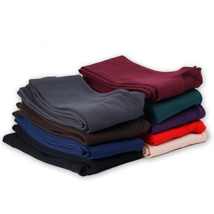 Women Winter Thicken Leggings Warm High Waist Solid Color Velvet for Female Thickened Velvet Pantyhose Stretchy Black Tights PlatiNum