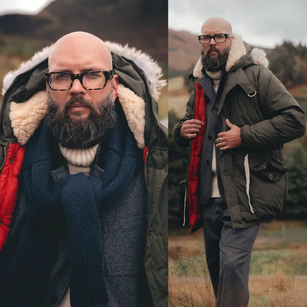 Nigel Goose Down Antarctic Expedition Everest Prototype Jacket