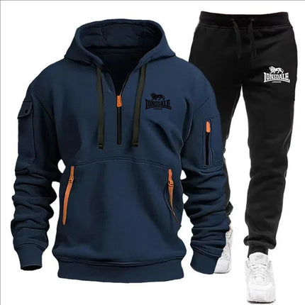 2024 Sports Tracksuit Jogging Men's Clothing Casual Sweatshirt Suit Sweatshirts for Men Daily Tricolor Hoodies Hot High Quality PlatiNum