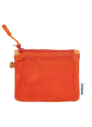 Travel Makeup Storage Bags New Mesh Coin Purse Simple Portable Mini Bag Multi-purpose Square Bag Double-layer Zipper Card Holder PlatiNum