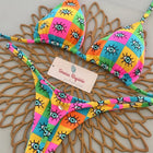 Bikini Push-Up 2026 Sexy da Donna, Costume da Bagno Femminile, Micro Bikini Set, Costume da Nuoto a Fascia, Abbigliamento da Spiaggia, Stampa Brasiliana Biquini