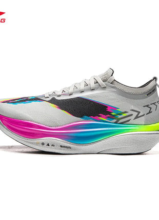 LI-NING FEIDIAN 6 ELITE Unisex Running Series BOOM FIBER Lightweight Cushioning Premium Racing Running Shoes ARMW001 PlatiNum