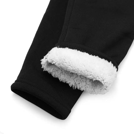 Women Leggings Fashion Wool Fleece Trousers High Waist Women Leggings Winter Thicken Leggings Cashmere Lambskin Warm Pants PlatiNum