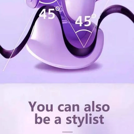Fast Heating 32mm French Egg Roll Fully Wool Curling Iron Home-Use Wave Curling Iron Stick Portable Iron Hair Curling Tool