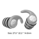 Tappi per le orecchie in Silicone tappi per le orecchie da nuoto impermeabili protezione per le orecchie con riduzione del rumore per le immersioni durante il sonno tappi per le orecchie in Gel di silice Nano morbido