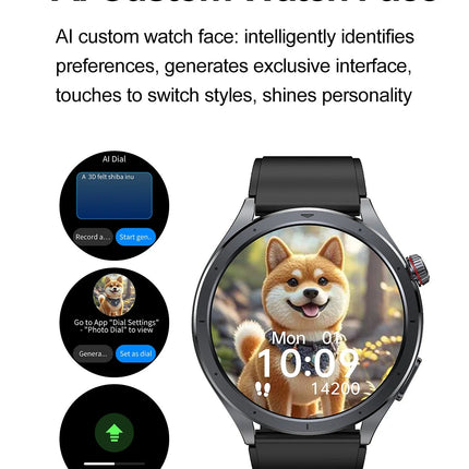Nuovo Smartwatch 2026 per Analisi del Grasso Corporeo, ECG+PPG, Acido Urico, Pressione Sanguigna, Ossigeno nel Sangue, Orologio con Chiamate per Uomini e Donne platinumshop