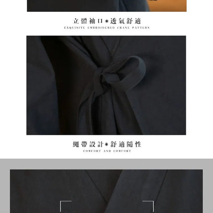 Camicie Kung Fu Stile Cinese, Abbigliamento Tradizionale Tai Chi, Completo Tang in Tinta Unita, Bluse Casual Comode in Cotone per Uomo