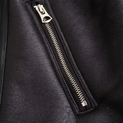 2025 Autumn New Women's European and American Style Loose Fashion with Belt Double sided Collar Jacket Coat