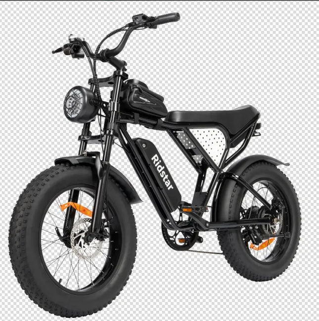 Ridstar Q20 Pro Ebike, doppio motore 2000 W, due batterie 40 Ah, velocità massima 60 KM/H, chilometraggio massimo 120 km in modalità PAS, bici spessa 20 * 4,0