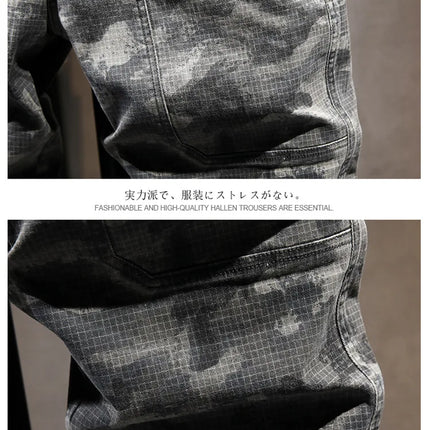 Camouflage Military Jogger Pants Men 2025 Pure Cotton Men's Spring Autumn Multi-pocket Function Cargo Pant Streetwear Trousers