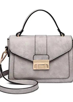 Miss Lulu WOMEN'S Handbag Small Elegant Handle bag Leather shoulder bag Stylish Shoulder bag Shoulder for Allt PlatiNum