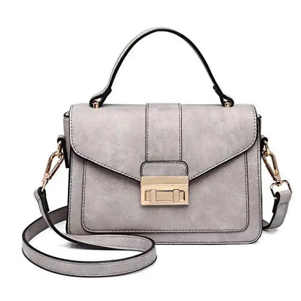 Miss Lulu WOMEN'S Handbag Small Elegant Handle bag Leather shoulder bag Stylish Shoulder bag Shoulder for Allt PlatiNum
