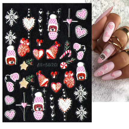 80-90pcs/jar Hollow Out Gold Nail Glitter Sequin Snow Flakes 8/10mm Mixed Metal Snowflakes 2023 DIY Snow Flake Manicure Decor 2028