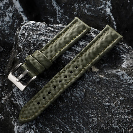 Cinturino per orologio in tela di nylon 18/19/20/21/22mm per Omega per Blancpain Sailcloth cinturino impermeabile cinturino da polso in pelle a sgancio rapido