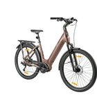 Bicicletta Elettrica 36V 18Ah 250W TTGO Z5 con Motore Bafang Mid-Drive, Ruote da 27.5'', E-Bike da Città, Autonomia 110-130KM, Certificata CE EN15194