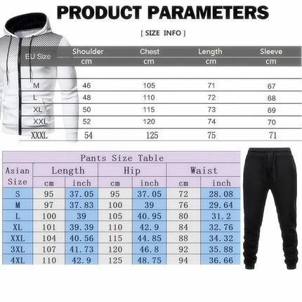 The popular Yamaha logo two-piece men's sportswear for 2025, running clothes, sportswear, hooded sweatshirt, zipper sweatshirt, PlatiNum