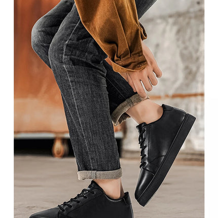 2026 Spring and Autumn Large Size New Trendy Men's Shoes Korean Style Breathable Versatile White Shoes Running Youth Casual Sports Shoes