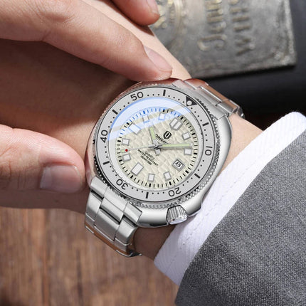 QINGXIYA Orologi al quarzo da uomo di lusso delle migliori marche Cinturino in acciaio inossidabile di alta qualità Orologio sportivo di moda con data luminosa impermeabile platinumshop