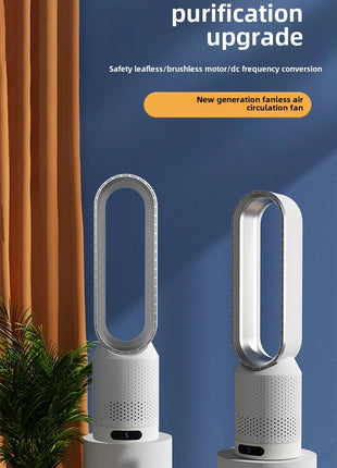 NUOVO Ventilatore Senza Pale 2026 per Purificazione dell'Aria Domestica, Circolazione Ultra Silenziosa, Ventilatore a Torre per Dormitorio