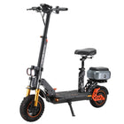 Monopattino Elettrico 1200W, Autonomia 80km, Batteria 48V 20.8Ah, Freni Idraulici, Pieghevole, con Sedile e Vano Portaoggetti, Pneumatici 11