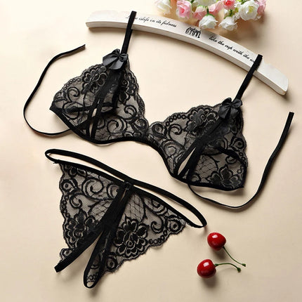 Summer Exotic Apparel Female Clothes Perspective Sling Babydolls Set Sexy Lingerie Women Sleepwear Pajamas Dress Sexi Nighties