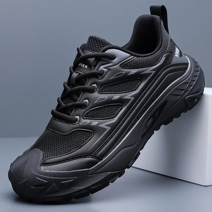 Leisure Walk Men's Sneakers Summer Mesh Shoes Lightweight Male Casual Shoes Breathable Walking Shoes Treking Footwear Trainers