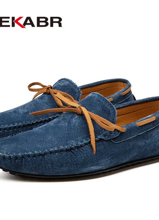 Dekbr Casual uomo scarpe in vera pelle estate traspirante verde mocassini da uomo scarpe in pelle Sapato Masculino Zapatos Hombre