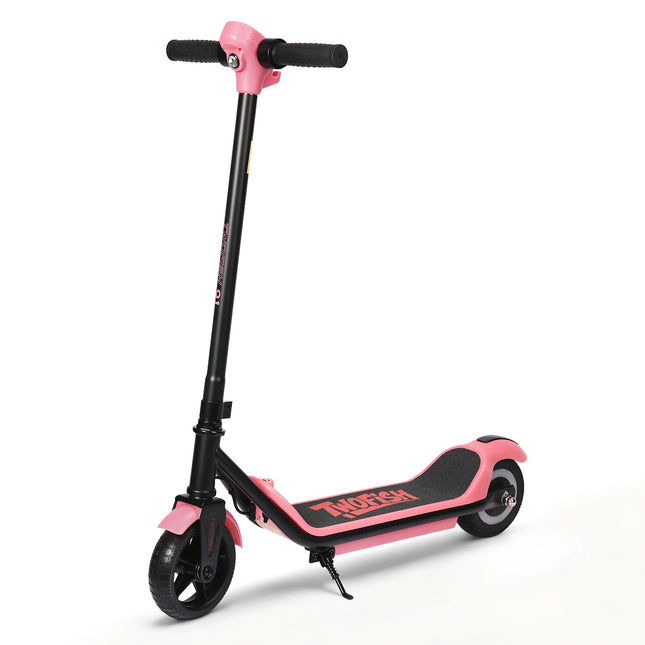 Monopattino Elettrico TWOFISH Q1 per Bambini |   Motore da 110W, Ruote da 6,5 Pollici, 15KM/H, Autonomia 5-18KM, Colore Rosa-Nero