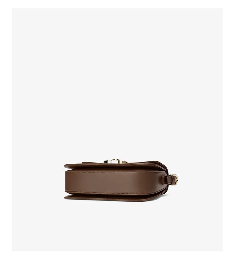 FOXER Brand Split Leather Women's Shoulder Bag 2025 New Luxury Design Female Retro Crossbody Purse Gift for Mom