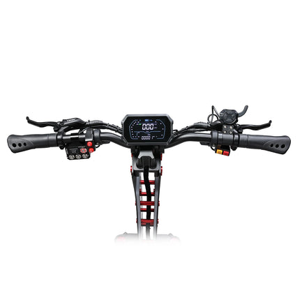 Halo Knight T107 Max Scooter elettrico 13 pollici Off Road Pneumatico 4000W * 2 Doppio motore 72V 50Ah Batteria E-Scooter per pendolarismo urbano