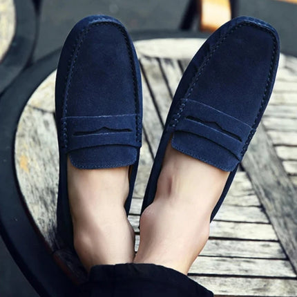 Scarpe casual da uomo fatte a mano Mocassini morbidi Scarpe da guida leggere Moda Slip on Flats Mocassini di alta qualità Scarpe da uomo antiscivolo
