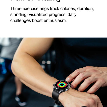 Nuovo Smartwatch 2026 per Analisi del Grasso Corporeo, ECG+PPG, Acido Urico, Pressione Sanguigna, Ossigeno nel Sangue, Orologio con Chiamate per Uomini e Donne platinumshop