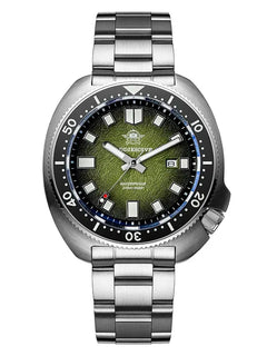 ADDIESDIVE New 43.8mm Watch for Men Dive AD2511 Luxury Sapphire Quartz Wristwatch 100m Waterproof Stainless Steel Luminous Watch
