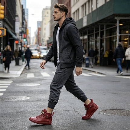 Male Genuine Natural Leather Shoes Luxury Brand Comfortable Casual White Designer High Quality Sneakers Gifts For Man Original
