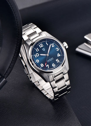 PAGANI DESIGN 38MM NH35 PD1717 V2 Orologi meccanici automatici da uomo Orologio da polso da uomo in acciaio inossidabile impermeabile con zaffiro 200 m impermeabile