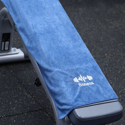 Asciugamano fitness in microfibra per attrezzature da palestra sportive Tappetino per il sudore Spiaggia Corsa Nuoto Asciugamano sportivo antiscivolo assorbente del sudore