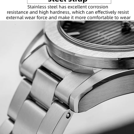 ADDIESDIVE Luxury Men's Automatic Watch Sapphire Glass Japan 8215 Mechanical Watch BGW9 Super Luminous Men Analog Watches AD2533
