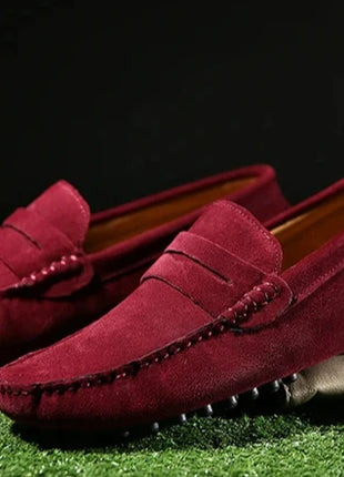 Scarpe casual da uomo fatte a mano Mocassini morbidi Scarpe da guida leggere Moda Slip on Flats Mocassini di alta qualità Scarpe da uomo antiscivolo