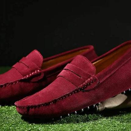 Scarpe casual da uomo fatte a mano Mocassini morbidi Scarpe da guida leggere Moda Slip on Flats Mocassini di alta qualità Scarpe da uomo antiscivolo