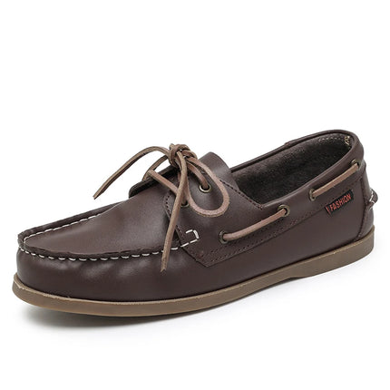 Moda uomo scarpe da barca scarpe da ponte Casual in pelle 2023 mocassini primavera autunno Designer di marca di lusso antiscivolo vendita calda