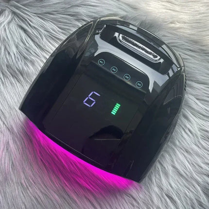 Wireless Rechargeable Uv‑Led Nail‑Lamp Cordless Gel‑Polish‑Dryer For Home‑Spa‑Manicure‑Session Portable Long‑Lasting Nail‑Curing‑Light